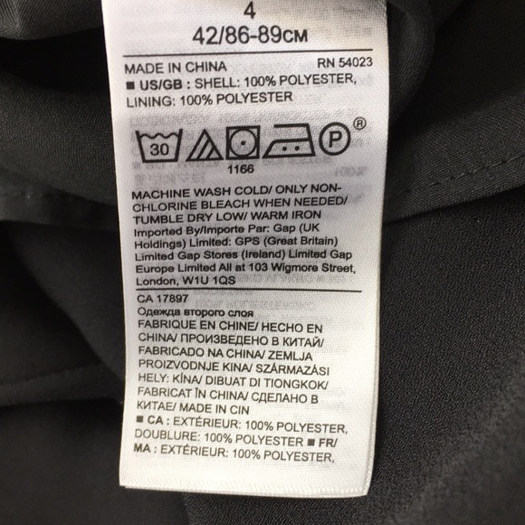 Banana Republic Black Criss Cross Back Midi Dress - Picture 9 of 14